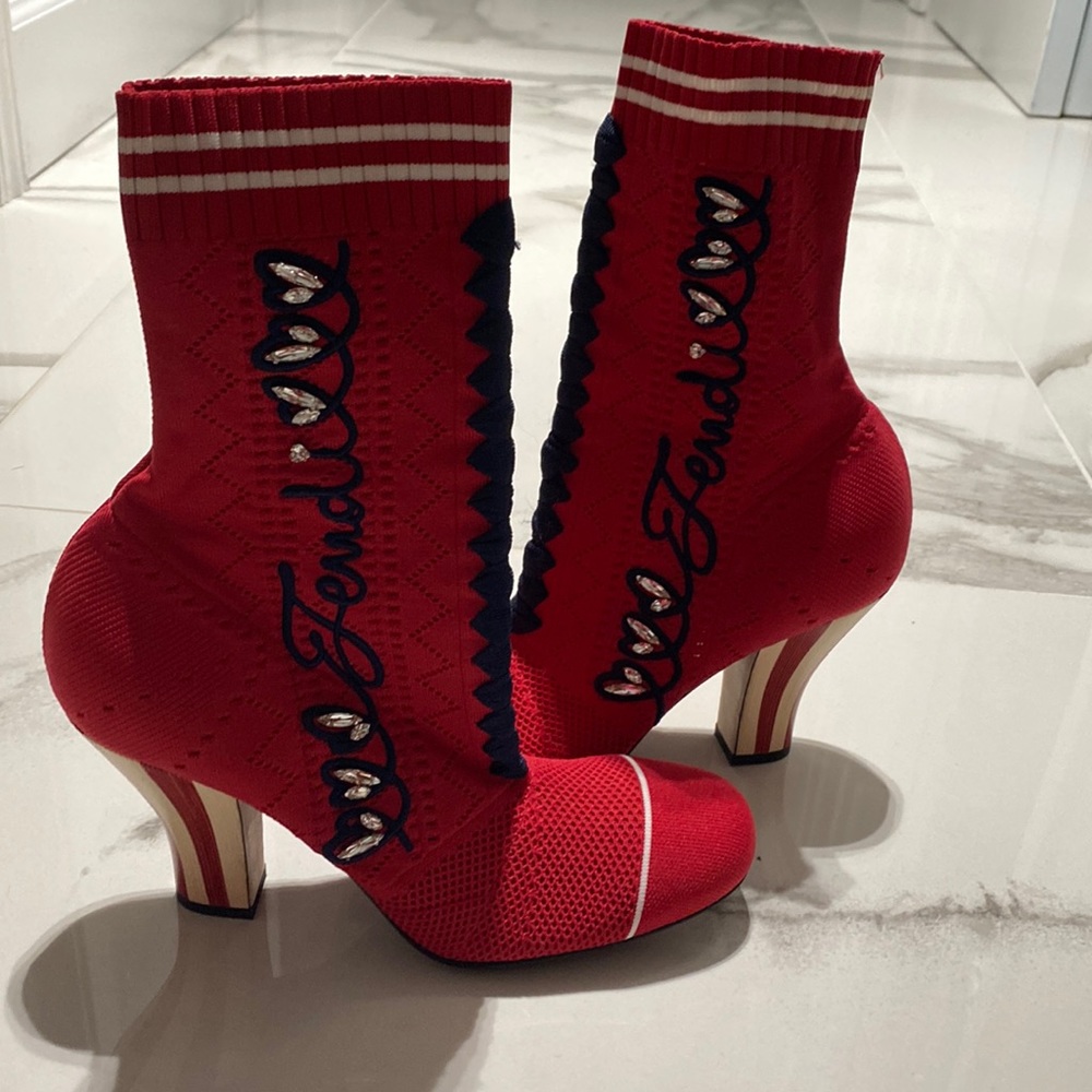 Fendi sock boots sooo cute
